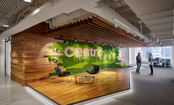 時尚的辦公環境設計欣賞